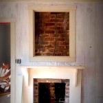 fireplace and chimney